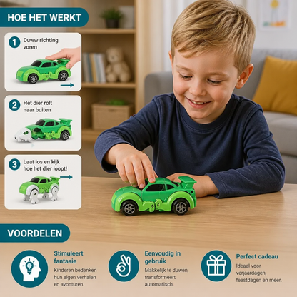 Oprolbaar Dier-Transformatieauto