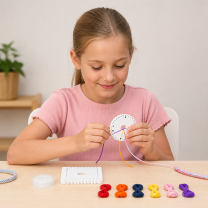 DIY Kumihimo Armband Knutselset Voor Kinderen
