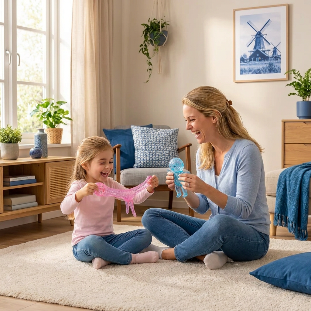 Rustgevend Anti-Stress Knijp Speelgoed Voor Baby's