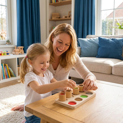 Montessori Voelspel – Sensorisch Leerspeelgoed