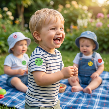 Natuurlijke Muggenwerende Stickers voor Kinderen en Baby's (100 stuks)