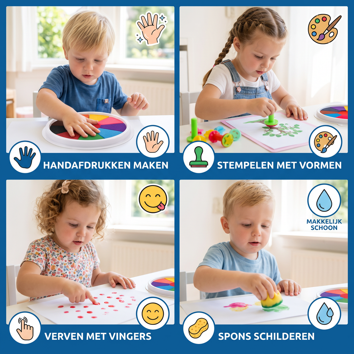 Vingerverf Tekenset voor Kinderen
