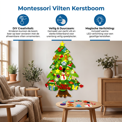 Montessori Vilten Kerstboom