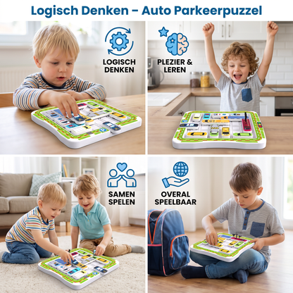 Logisch Denken – Auto Parkeerruziespeelgoed voor Kinderen