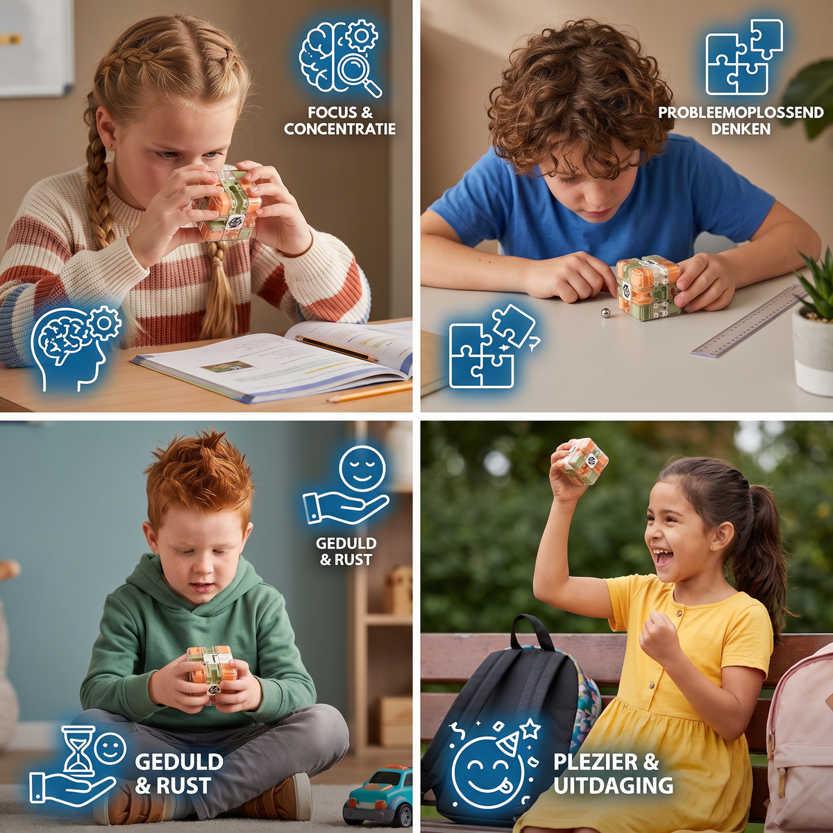 3D Doolhofpuzzel Kubus
