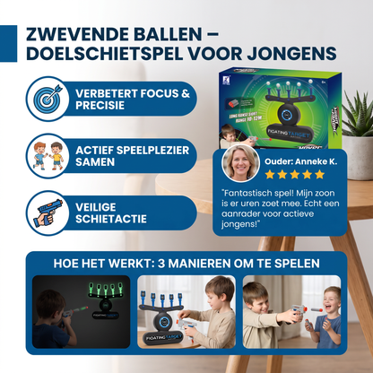 Zwevende Ballen – Doelschietspel