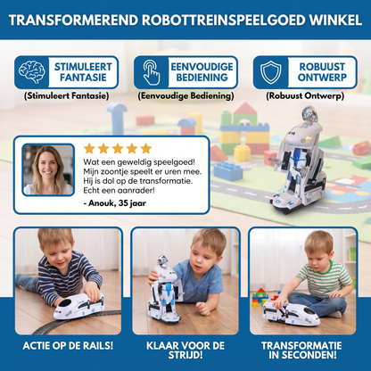Transformerend Robottreinspeelgoed