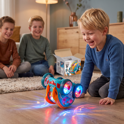 Lichtgevende Buitelauto