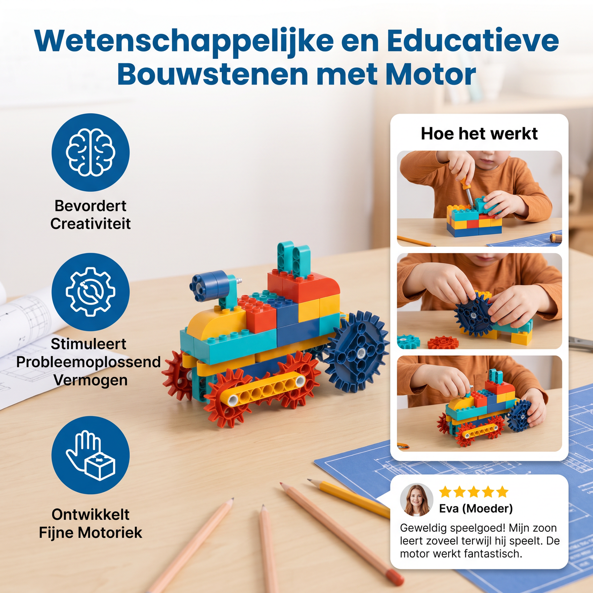 Wetenschappelijke en Educatieve Bouwstenen met Motor