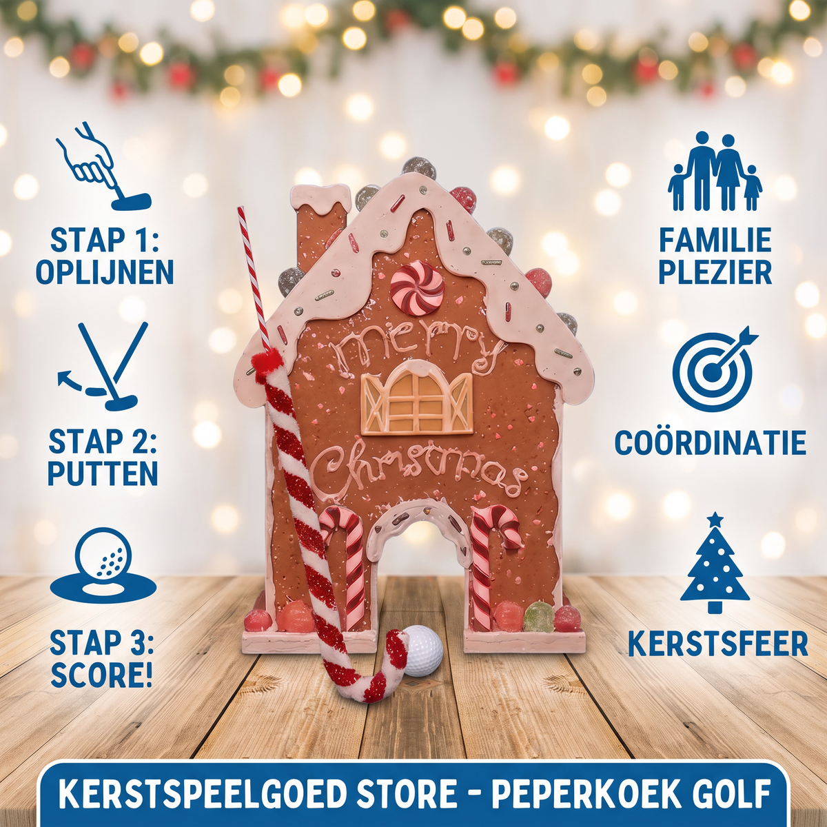 Peperkoek Golf Kerstspeelgoed