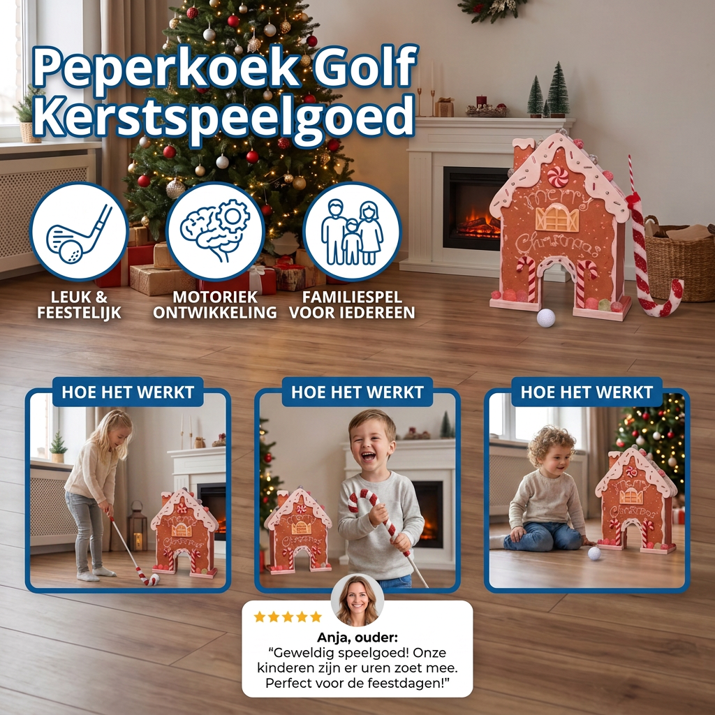Peperkoek Golf Kerstspeelgoed