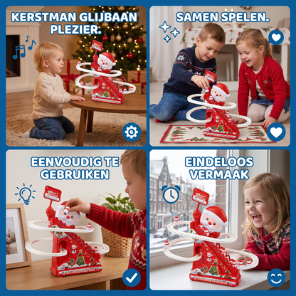 Kerstman Glijbaan Achtbaanplezier