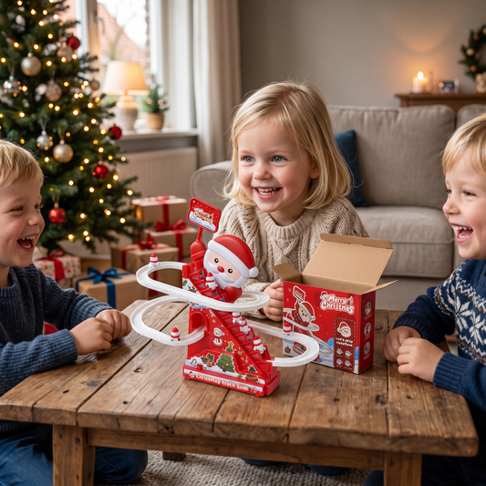 Kerstman Glijbaan Achtbaanplezier