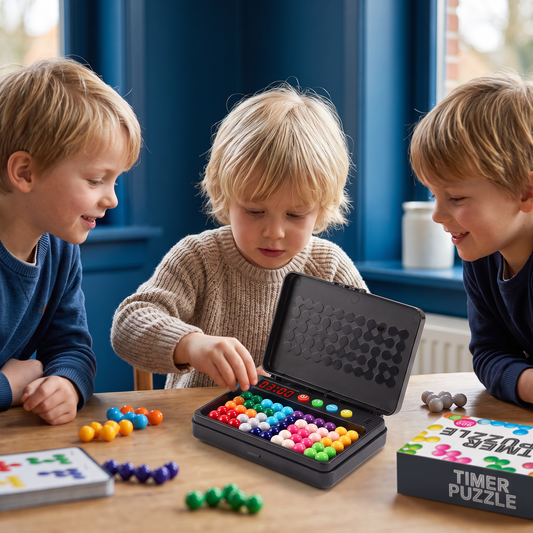 Logica-denkspel voor Kinderen – 500 Puzzels met Timer
