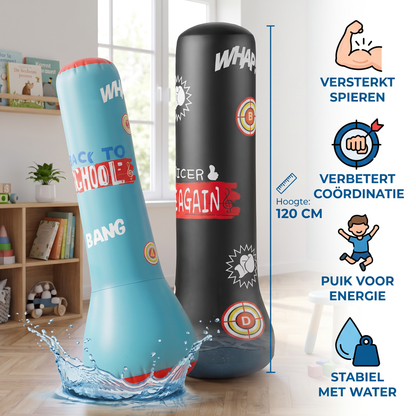 Opblaasbare Kinderbokszak met Water Vulling