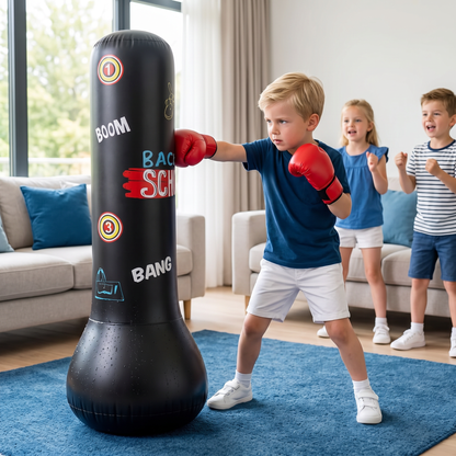 Opblaasbare Kinderbokszak met Water Vulling