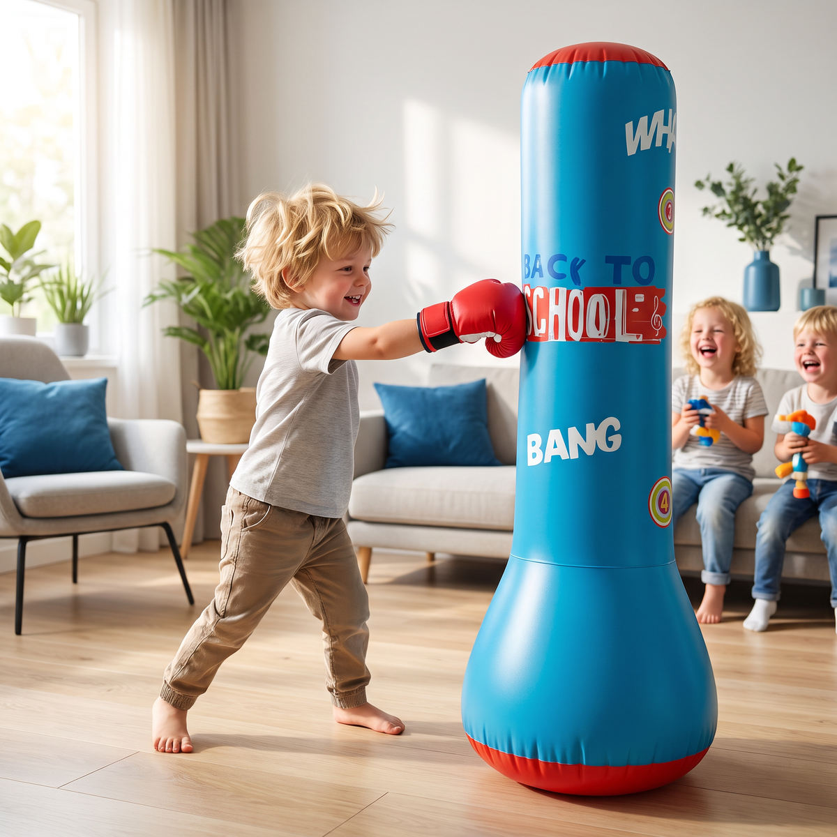 Opblaasbare Kinderbokszak met Water Vulling