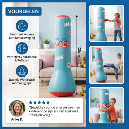 Opblaasbare Kinderbokszak met Water Vulling