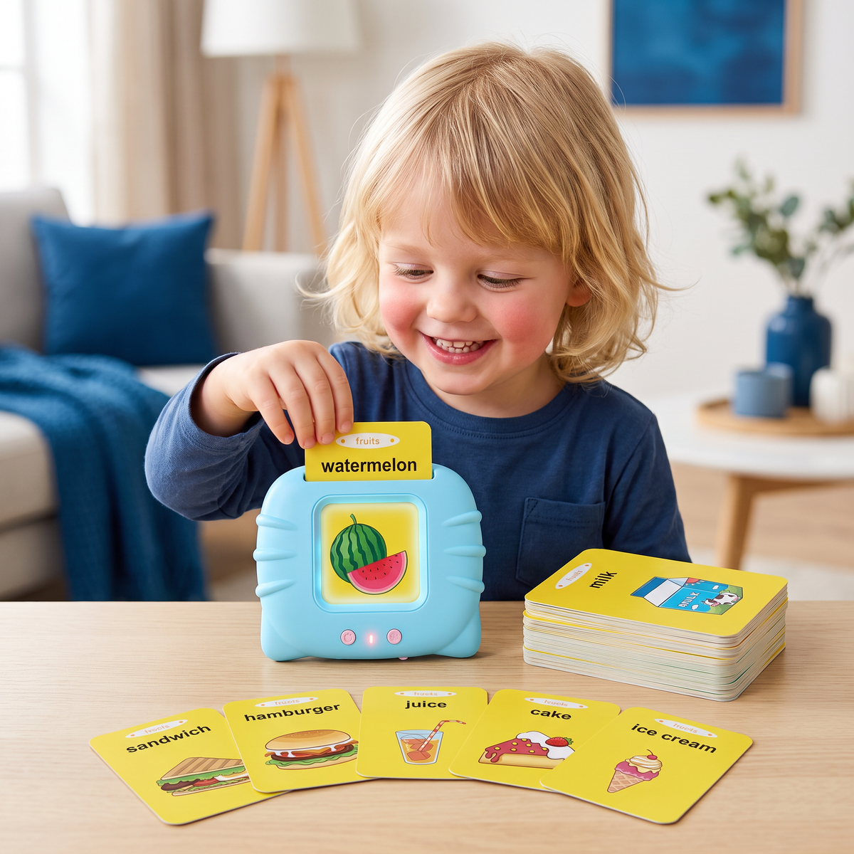Pratende Engelse leerkaarten – Interactief leerspel voor kinderen