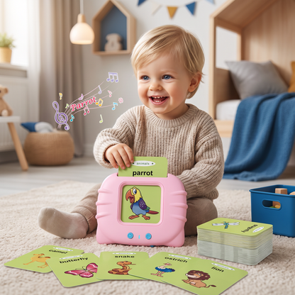Pratende Engelse leerkaarten – Interactief leerspel voor kinderen