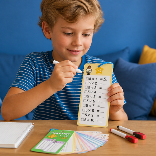 Herbruikbare Rekenkundige Flashcards