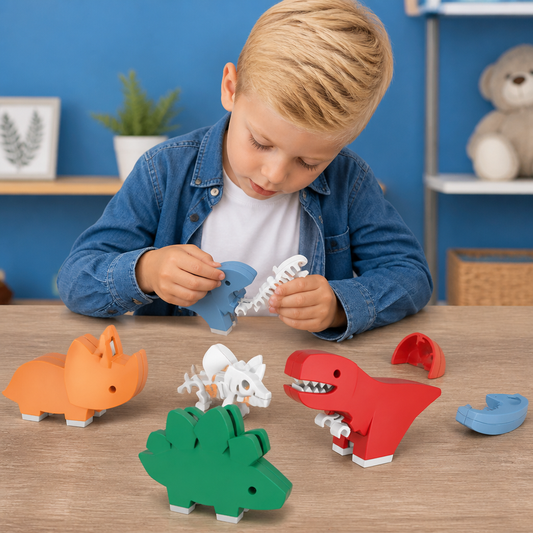 Magnetische Dierenskeletten Bouwset – STEM Demontage Leerspeelgoed