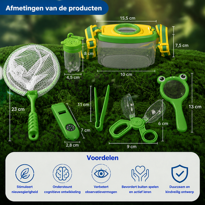 Outdoor Insectenobservatie- en Ontdekkingsset voor Kinderen met Accessoires