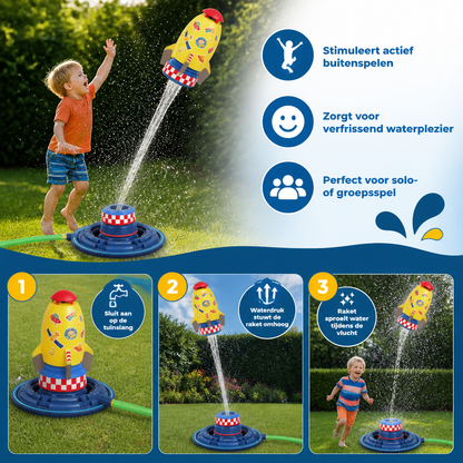 Vliegende Raket Watersproeier Buitenspeelgoed voor Kinderen