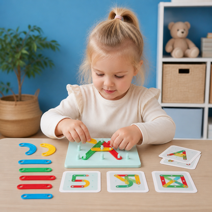 Educatieve Magnetische Letter- en Cijferbouwset