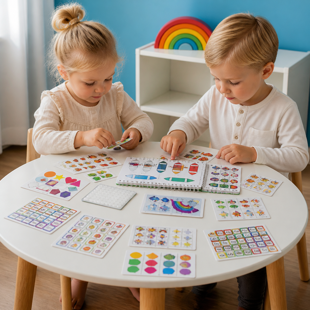 Montessori Busy Book – Herbruikbaar Activiteitenboek voor Peuters en Kleuters