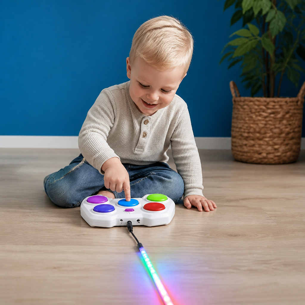 Light Defense Challenge – Interactief LED-reactiespel