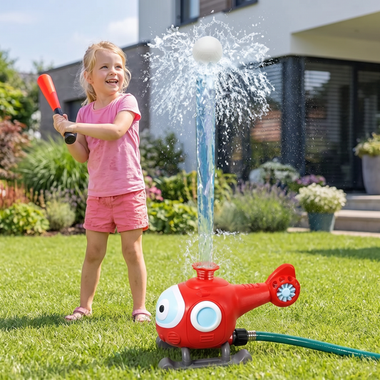 Baseball Helikopter Watersproeier voor Kinderen – Zomerplezier voor Buiten