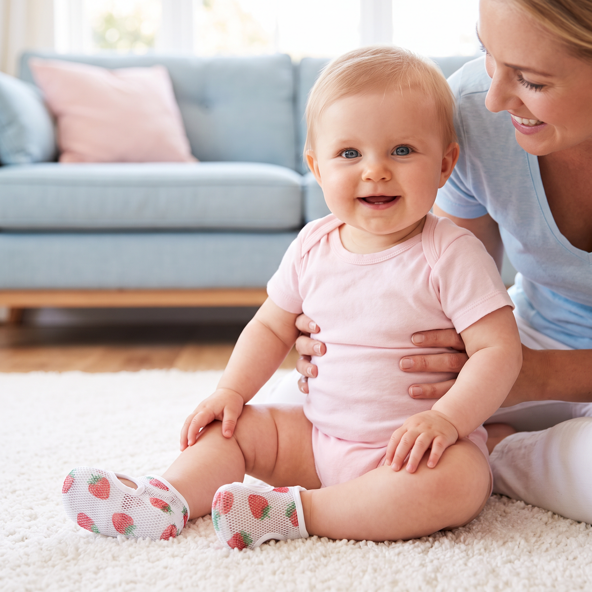 Zomerschoentjes voor Baby's van Ademend Materiaal met Fruitdesign