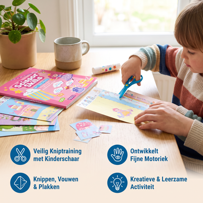 Schaar Oefenboek Voor Kinderen – Veilig Kniptraining Met Kinderschaar
