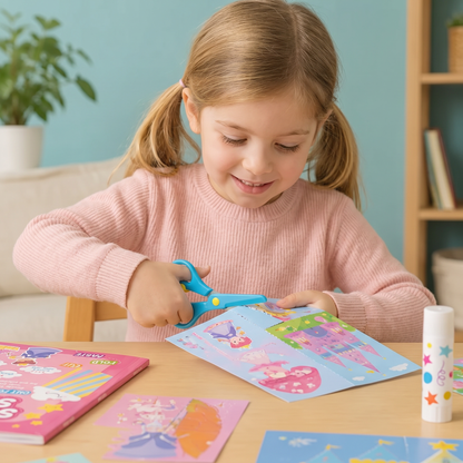 Schaar Oefenboek Voor Kinderen – Veilig Kniptraining Met Kinderschaar