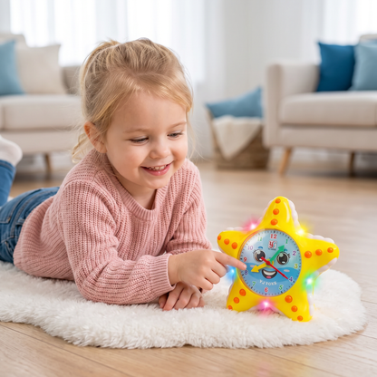 Zeester Leerklok – Interactief Speelgoed Om Kinderen De Tijd Te Leren Lezen