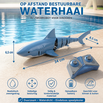 Op Afstand Bestuurbare Waterhaai – RC Zwemrobot Voor Kinderen