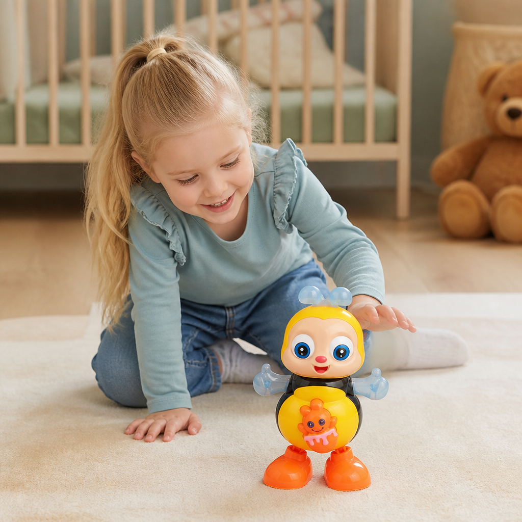 Dansende Muziekbij – Interactief Speelgoed Voor Baby's & Peuters