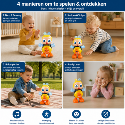 Dansende Muziekbij – Interactief Speelgoed Voor Baby's & Peuters