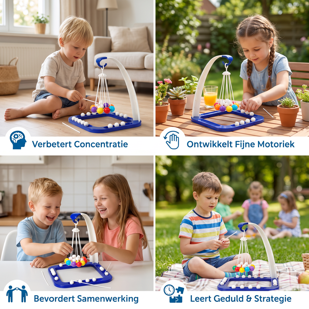 Balance-Schommel-Ballenspel – Interactieve Behendigheidsuitdaging Voor Het Hele Gezin