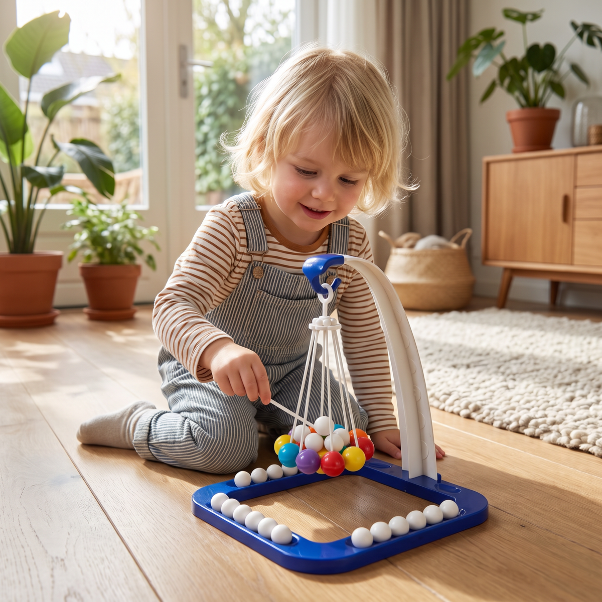 Balance-Schommel-Ballenspel – Interactieve Behendigheidsuitdaging Voor Het Hele Gezin