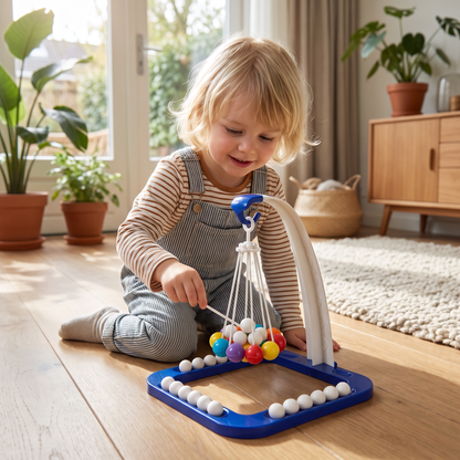 Balance-Schommel-Ballenspel – Interactieve Behendigheidsuitdaging Voor Het Hele Gezin