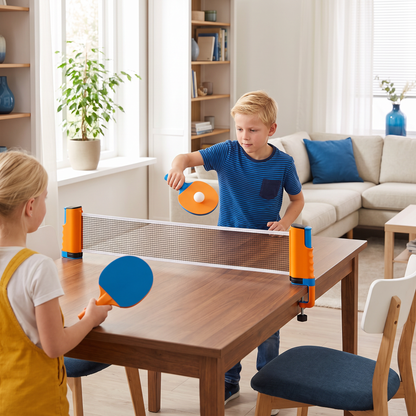 Aanpasbare tafeltennisset – geschikt voor elke tafel