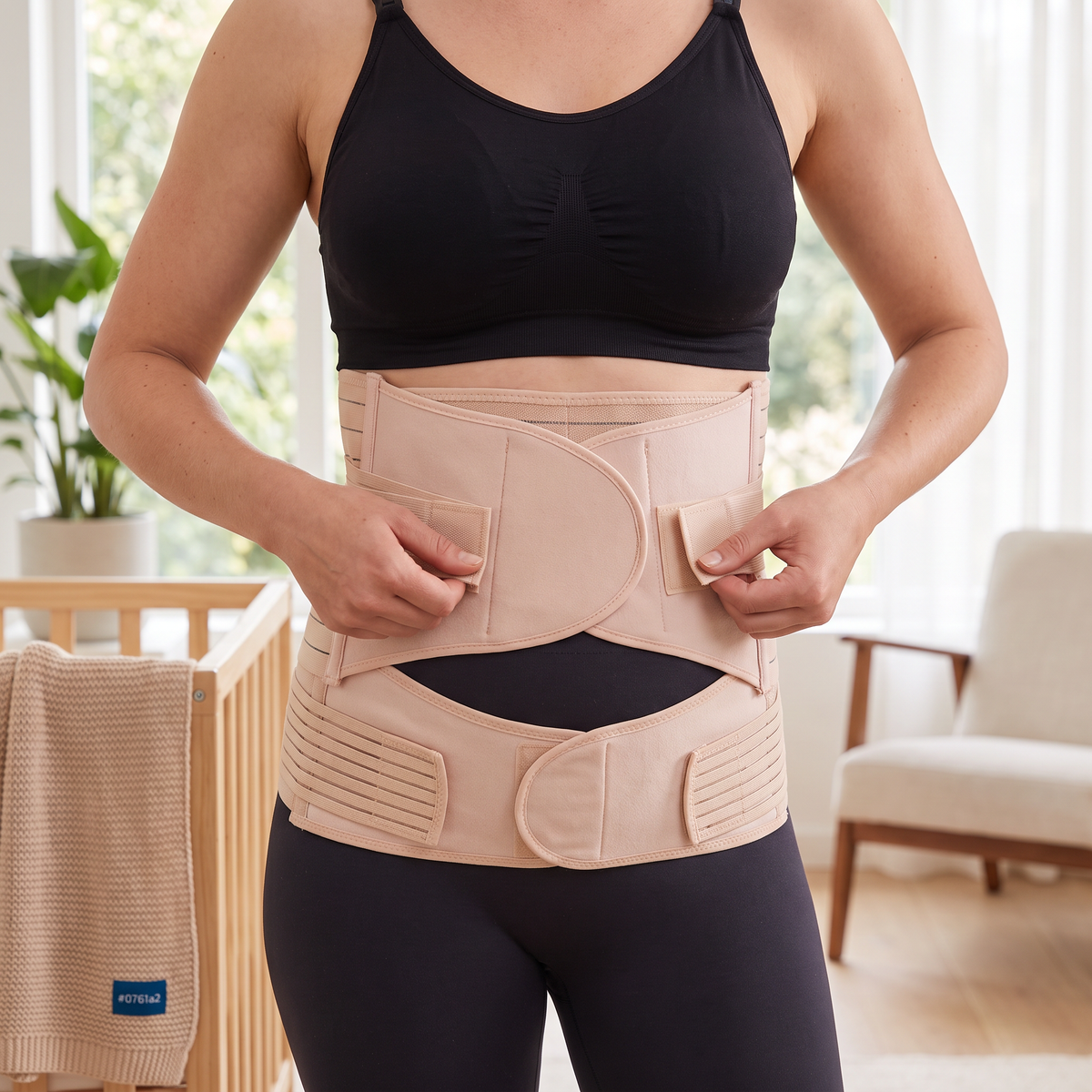 3-in-1 Buiksteun & Postpartum Herstelgordel