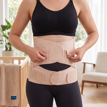 3-in-1 Buiksteun & Postpartum Herstelgordel