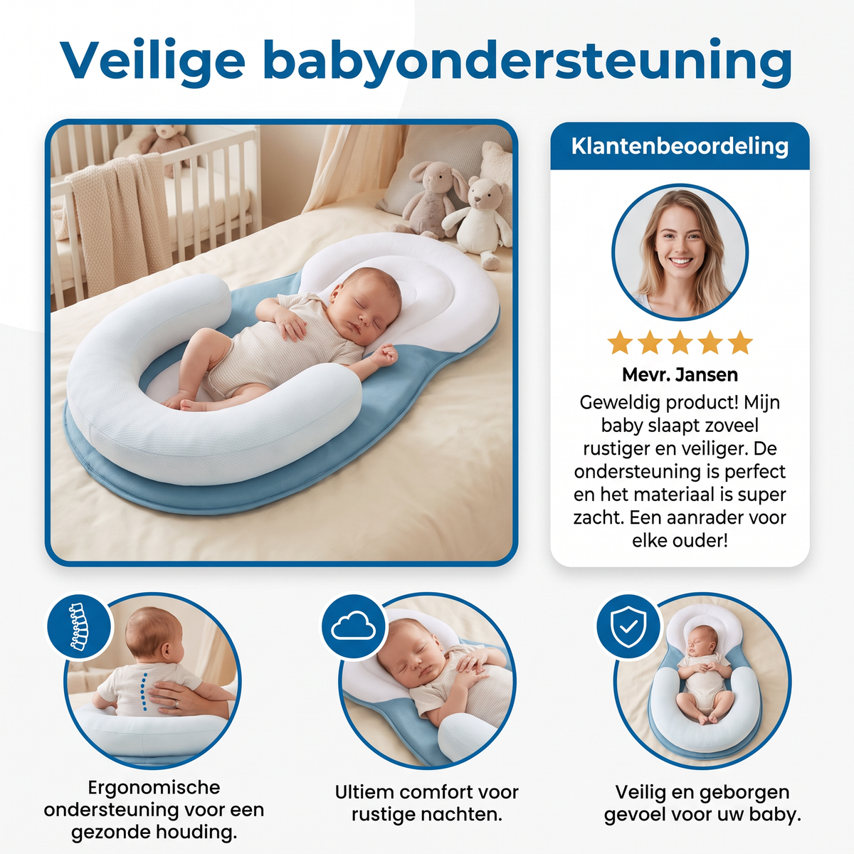 Veilige babyondersteuning