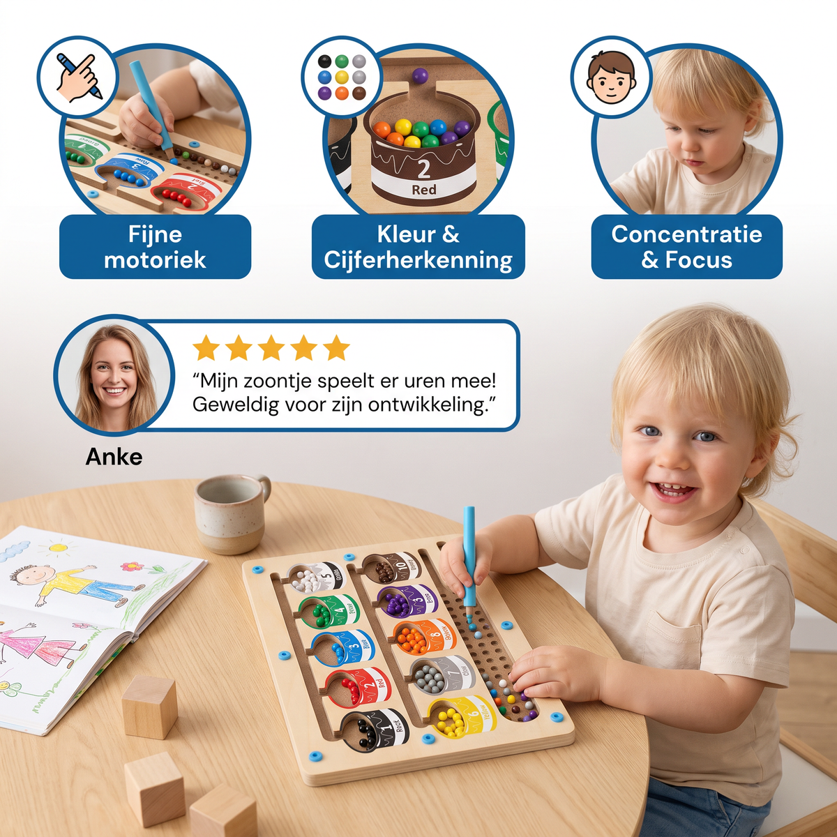 Montessori magneetlabyrint