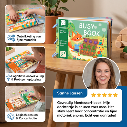 Sensorisch Montessori-activiteitenboek