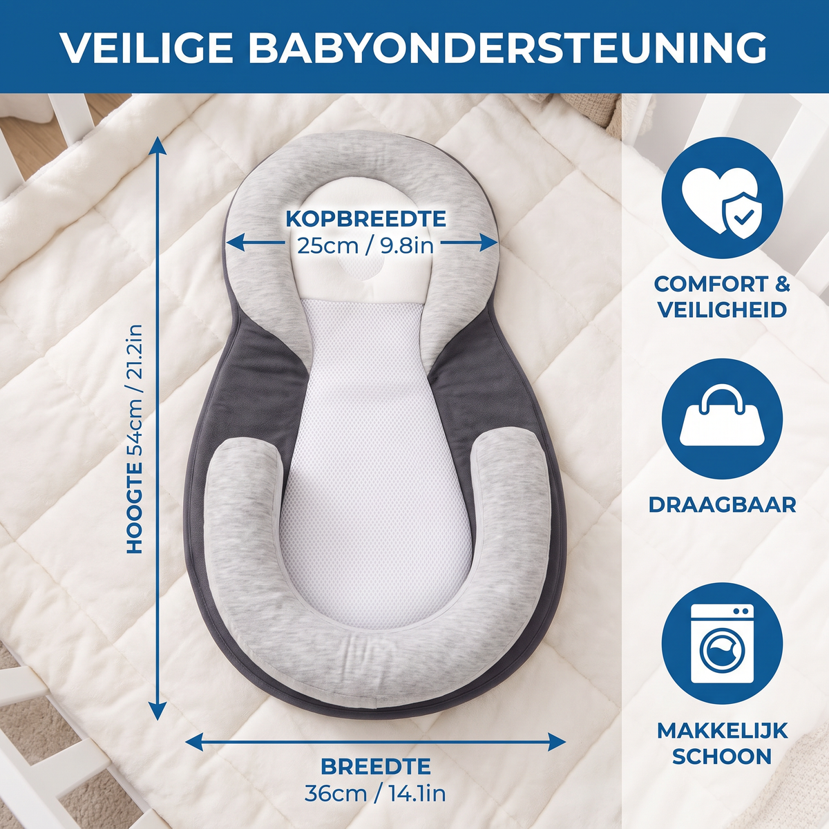 Veilige babyondersteuning