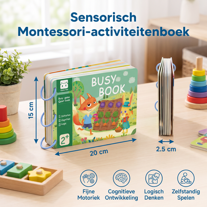 Sensorisch Montessori-activiteitenboek